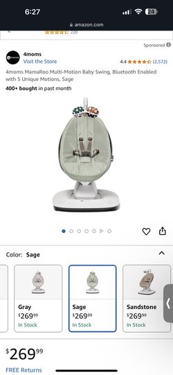 4moms Mamaroo Baby Swing