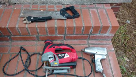 CRAFTSMAN AIR GUN AND SKIL JIGSAW