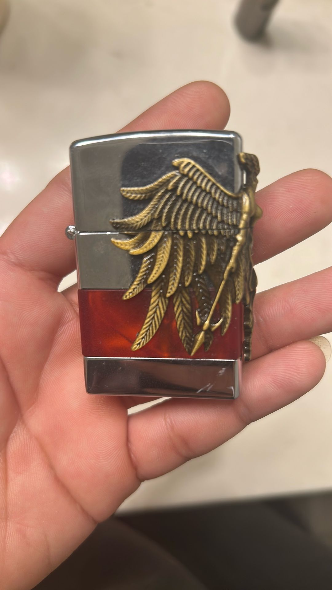 Zippo Type Lighter Works Perfect 