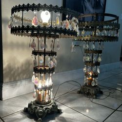 Pair Of Antique Lamps