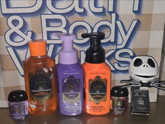 Bath & Body Works  nightmare before christmas jack & sally lot