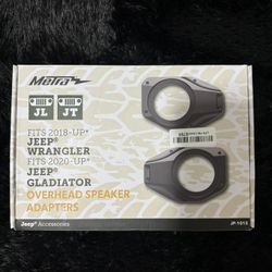 METRA Soundbar 6.5" Speaker Adapter and Harness Jeep Wrangler JL / JT Gladiator