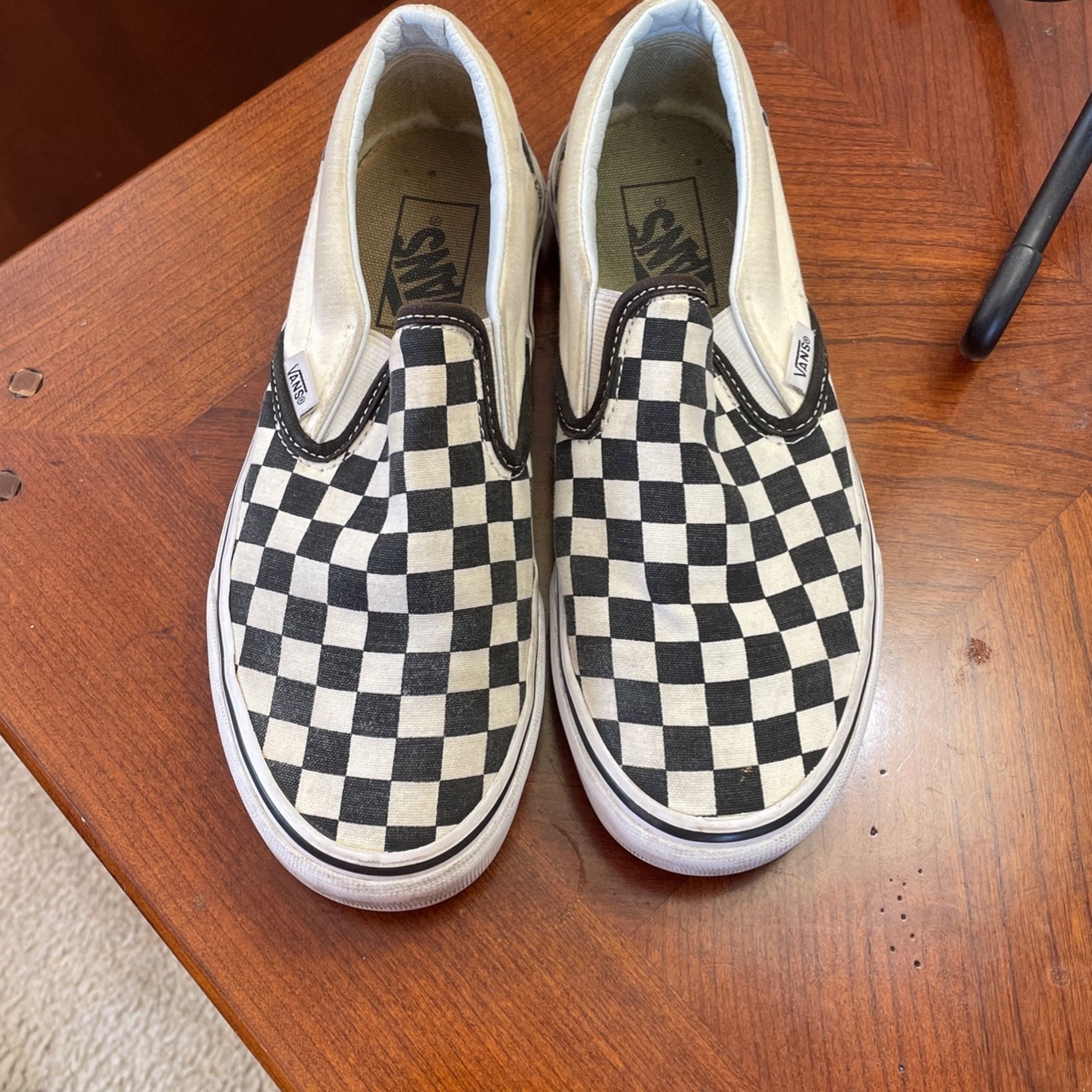 Checkerboard Vans