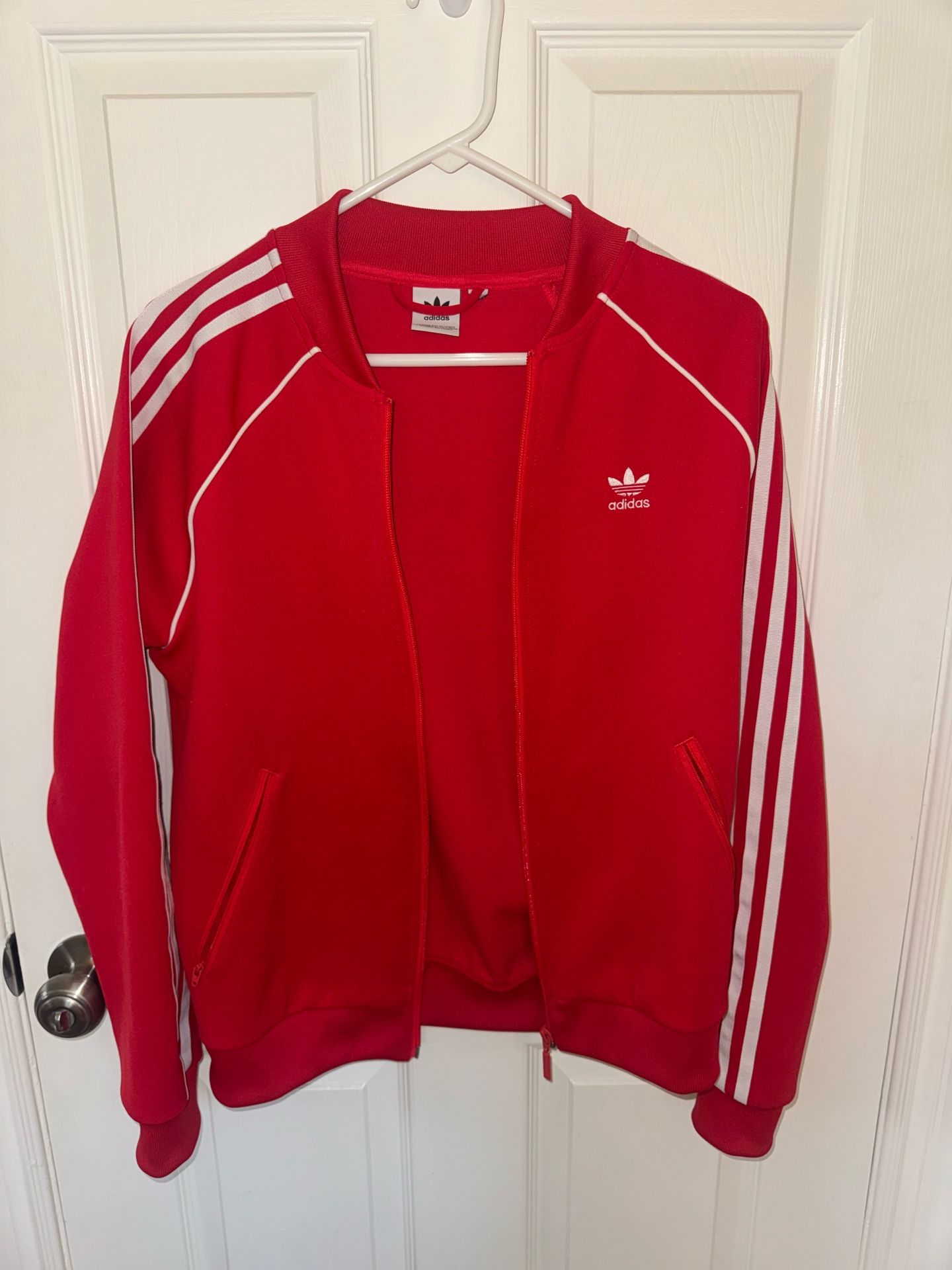 Adidas Red Track Jacket