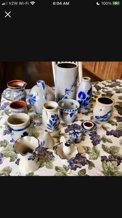 Cobalt Blue Pottery