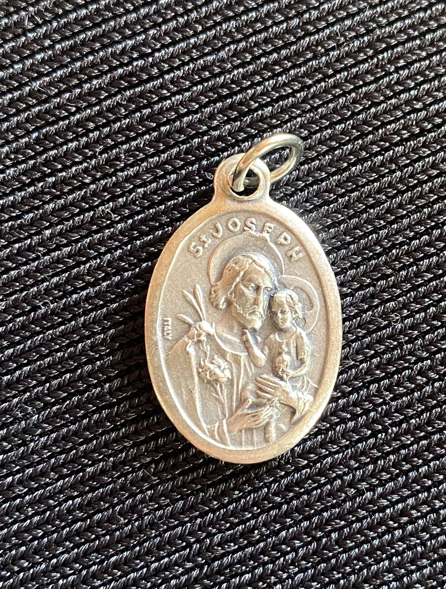 St. Joseph Sterling Silver Charm