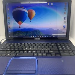 ..TOSHIBA SATÉLITE . .L855S….120 GB SSD...6.0 RAM . READY FOR CLASSES ON LINE OR WORK FROM HOME