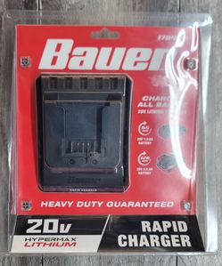 Bauer 20V Hypermax Lithium Rapid Charger