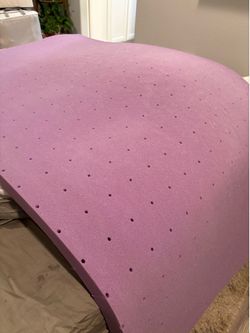 Gently used mattress topper