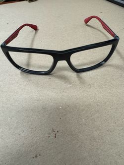 Authentic Ray-Ban RB4228-M Scuderia Ferrari Collection Frames – Black with Ferrari Red Temples – Model F601/71 – Size 58□18 140 Genuine Ray-Ban RB4228