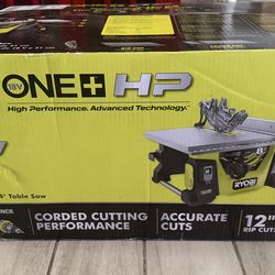 Ryobi ONE+ HP table saw 18v