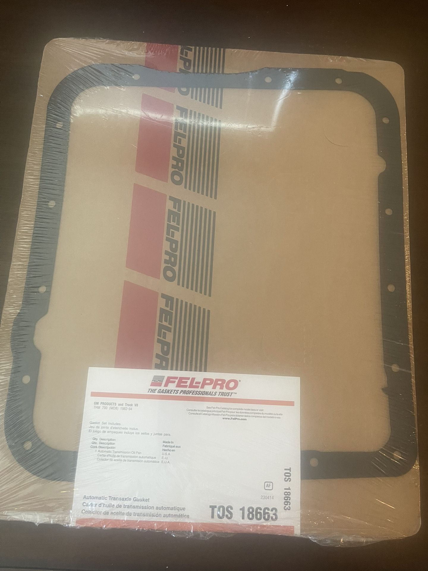 2006 GMC Sierra 1500 V8 Transmission Pan Gasket