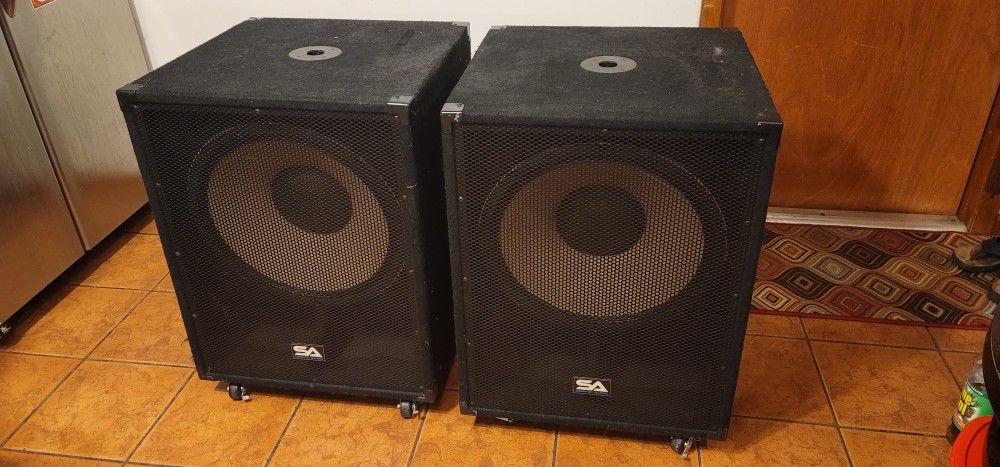 SA Seismic Audio Enforcer ii PW 18" Subwoofer