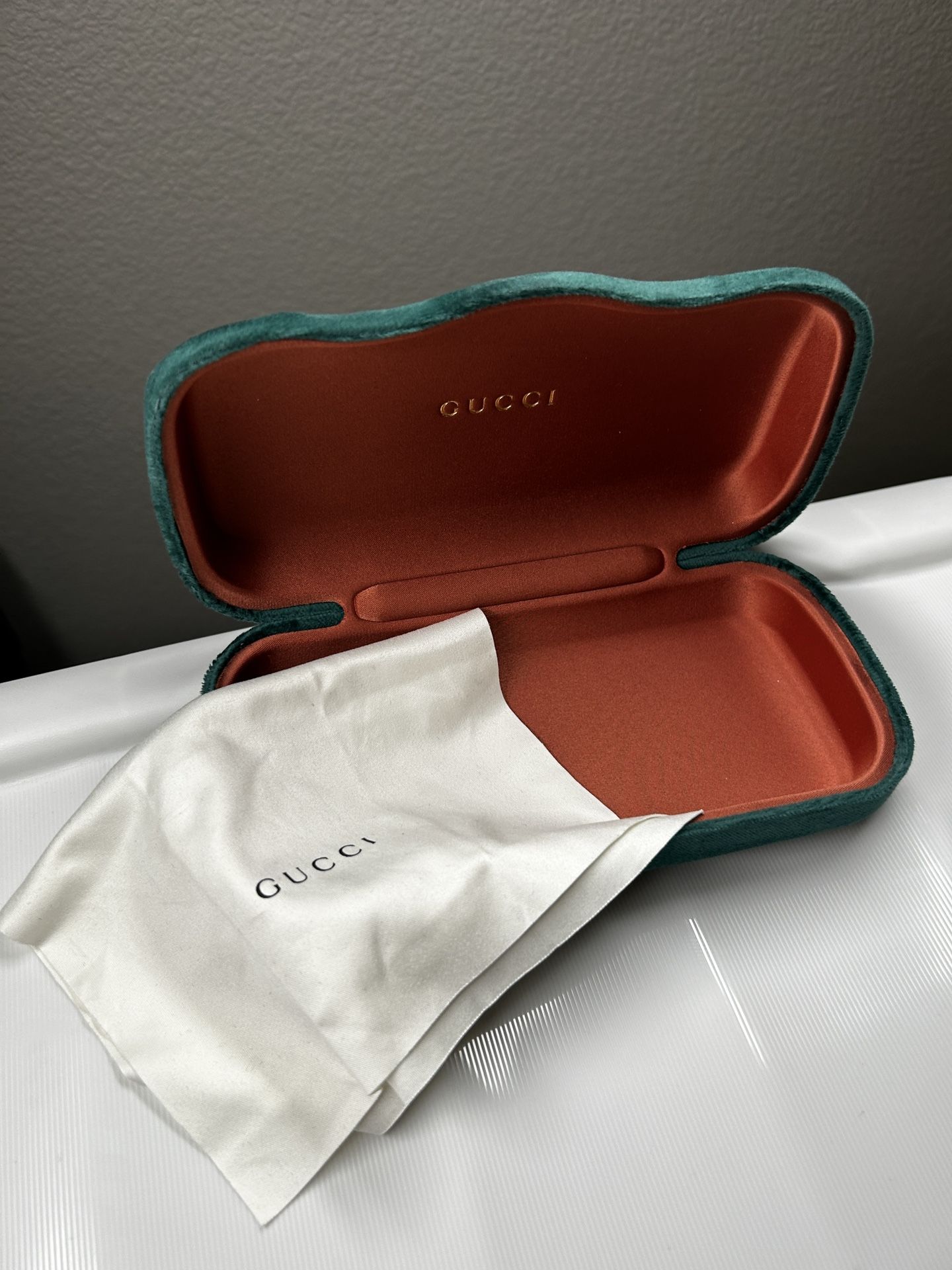 Gucci Velvet Glasses Hard Case