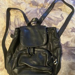 Leather-Like Backpack