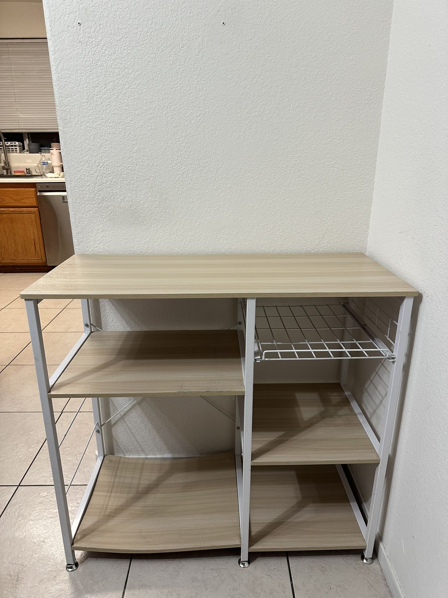 Baker’s Rack Microwave Stand