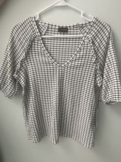 Crosby by Mollie Burch Ru Top size small