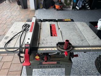 Craftsman Table Saw with Stand
