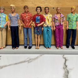 24 Vintage Ken Dolls