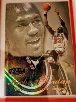 1997-98 FLAIR SHOWCASE,  MICHAEL JORDAN CARD