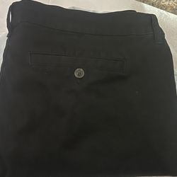 American Eagle Black Dress Pants 22 Regular Stretch 