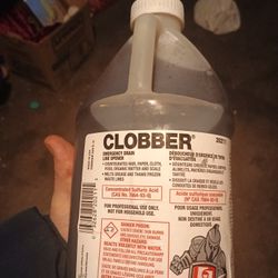 Clobber Drain Cleaner For Urinal 