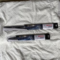 Bosch Edge Windshield Wiper 24” & 16” + Goodyear 24” Wiper