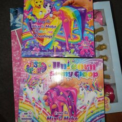 NEW MAKE YOUR OWN RAINBOW AND UNICORN SLIMMY GLOOP