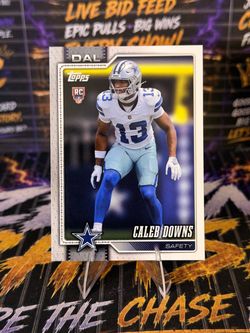2026 Topps Flagship Caleb Downs #363 RC Rookie Dallas Cowboys