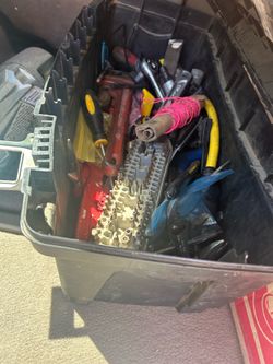 Tool box with miscellaneous
