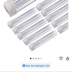 10 Pack 4 Feet LED Shop Lights