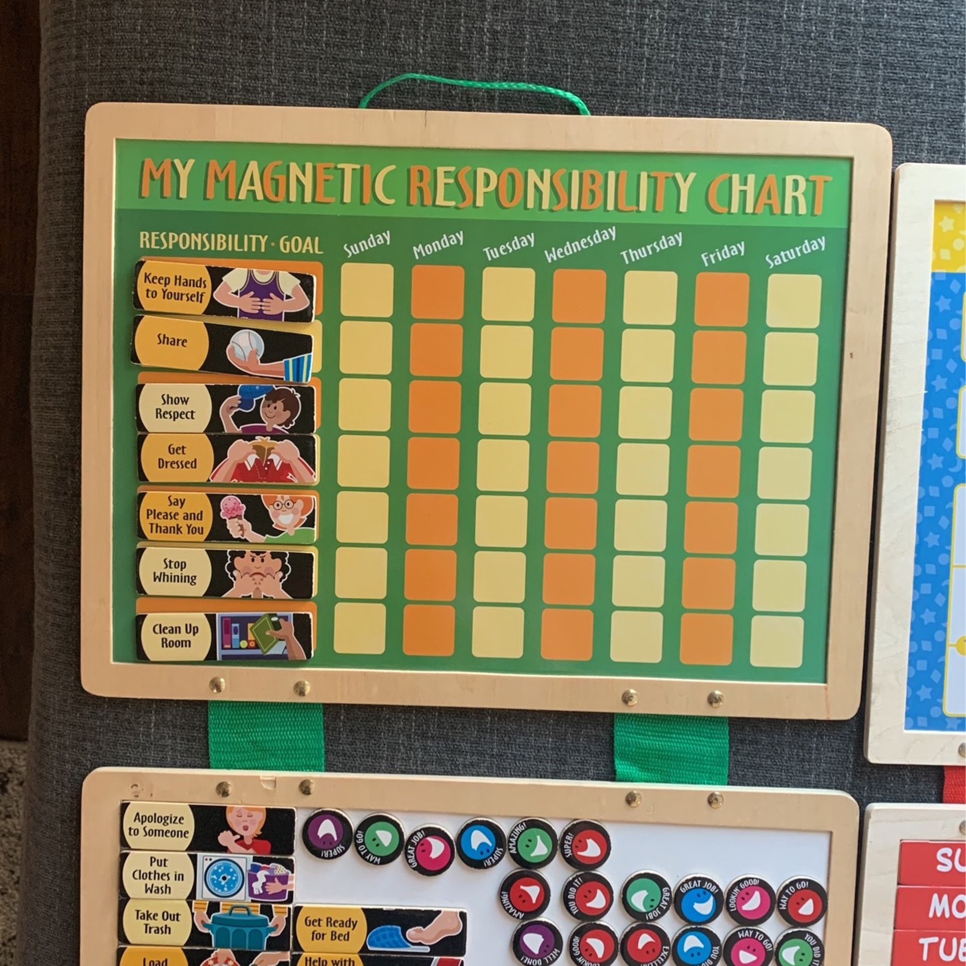 My Magnetic Responsibility Chart Melissa & Doug