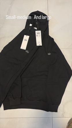 Black pullover full set sizes MEDIUM and large