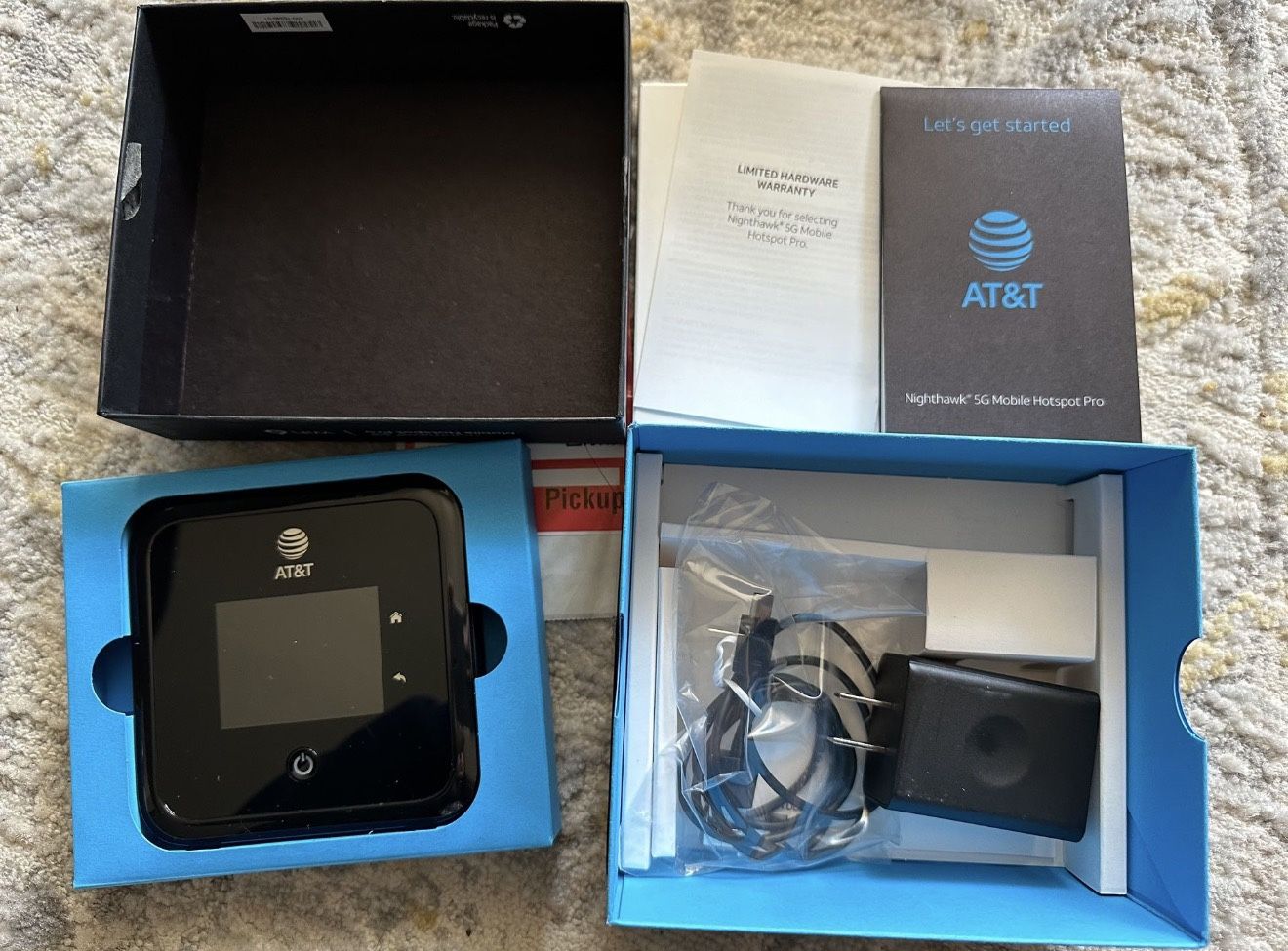 ATT Netgear Nighthawk 5G Mobile Hotspot Pro