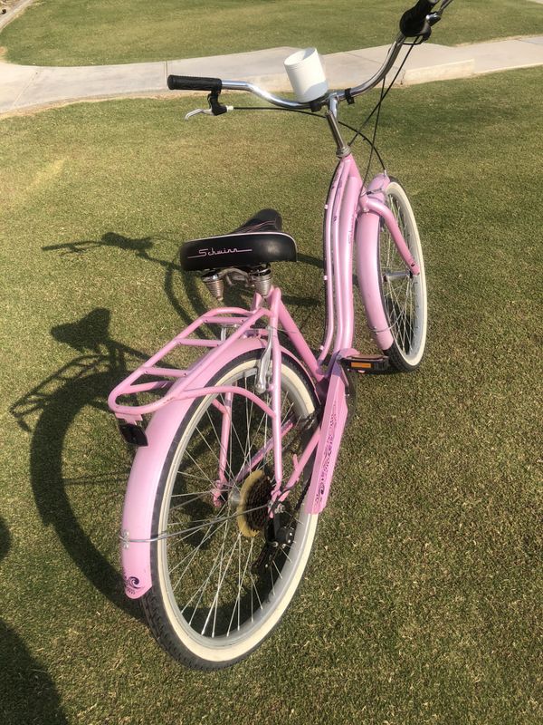 schwinn bloom bike pink