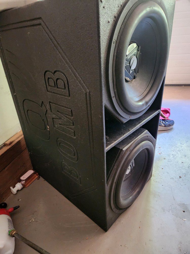 15 Inch Subwoofers And Box