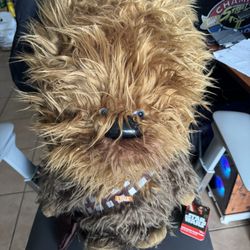 Disney Super Deluxe Talking Chewbacca 24” Star Wars