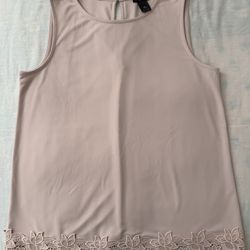 ANN TAYLOR Dusty Rose Blouse