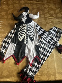 Kids JESTER  Clown costume 