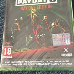 Payday 3: Day One Edition Xbox Series X|S Strategy Fighting Tactical Strategy; New Sealed 