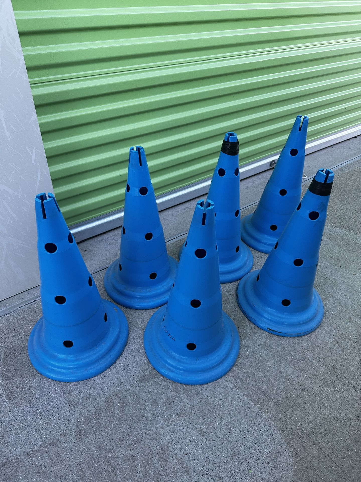6 Plyometrics Agility Cones