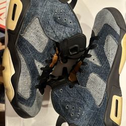 Jordan 6 Retro Washed Denim Size: 9.5