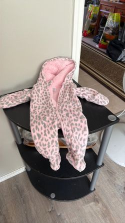 Newborn Carters girl, very warm, fleece onesie