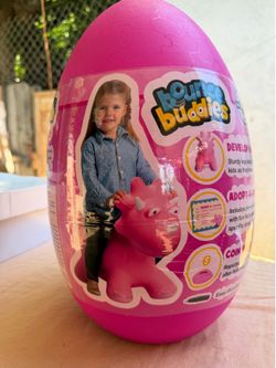 Pink Dinosaur Bouncer