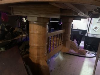 Wood Dining Room Table 