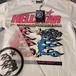 Hellstar shirt white