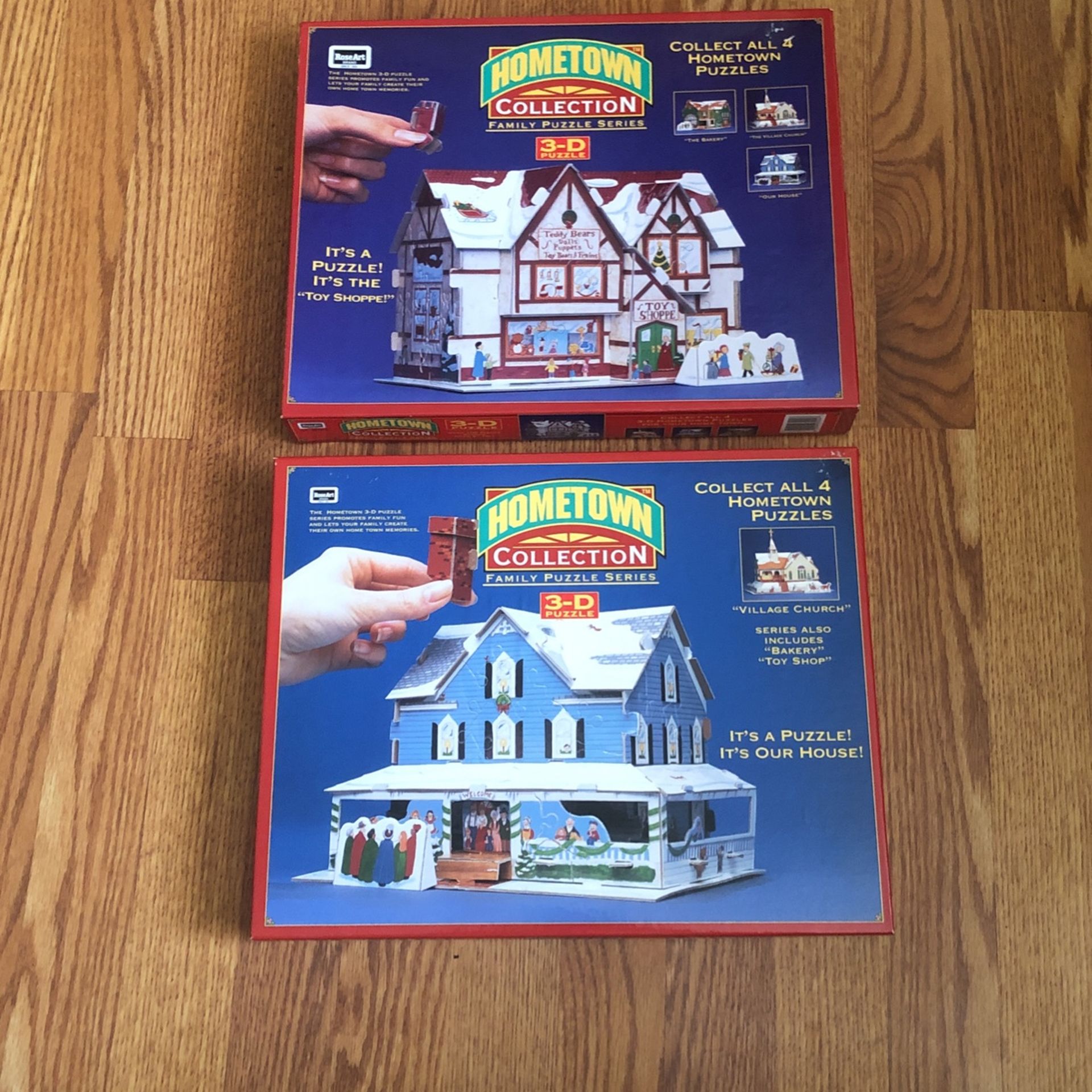2 Hometown Collection Family 3D Puzzles