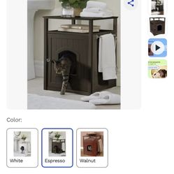 Litter  Box Cover/ Night Stand 