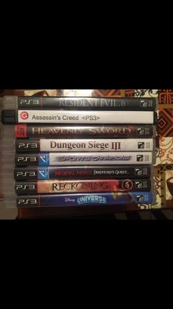 PS3 games