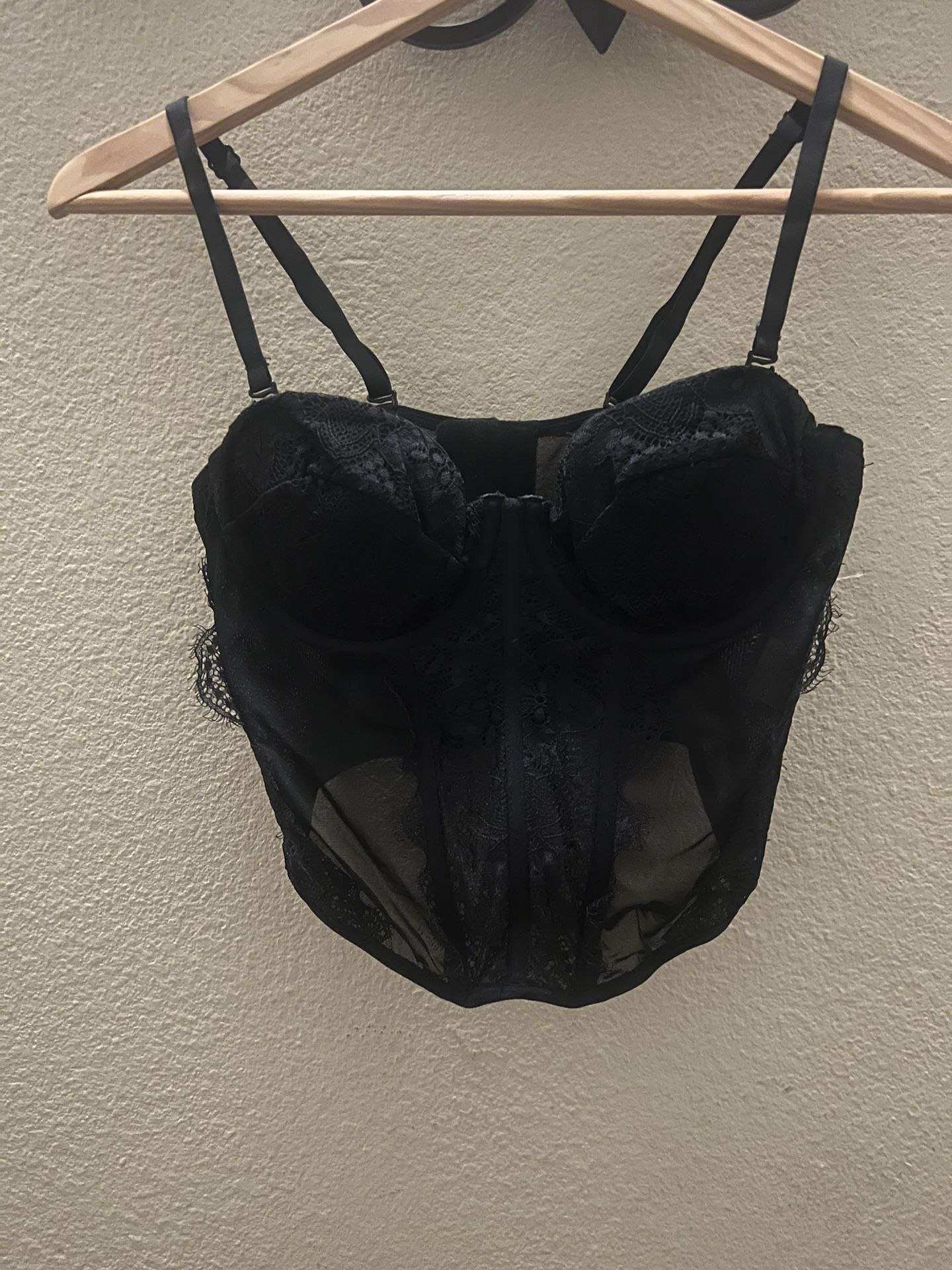 Black Lace Corset
